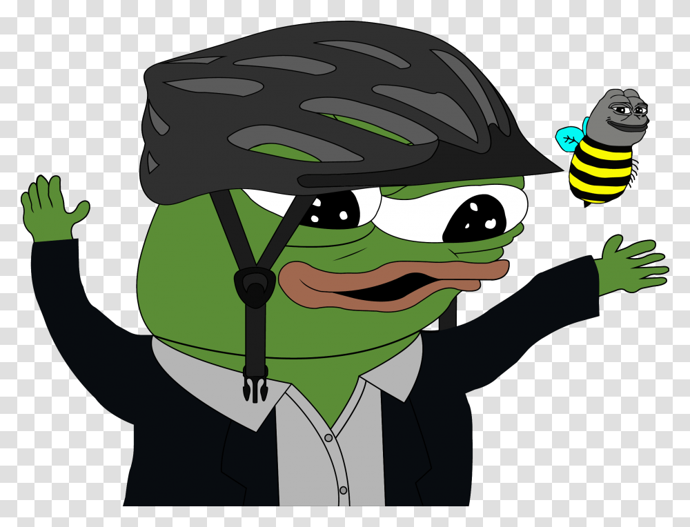 Background Pepe Gif, Helmet, Person, Hardhat Transparent Png