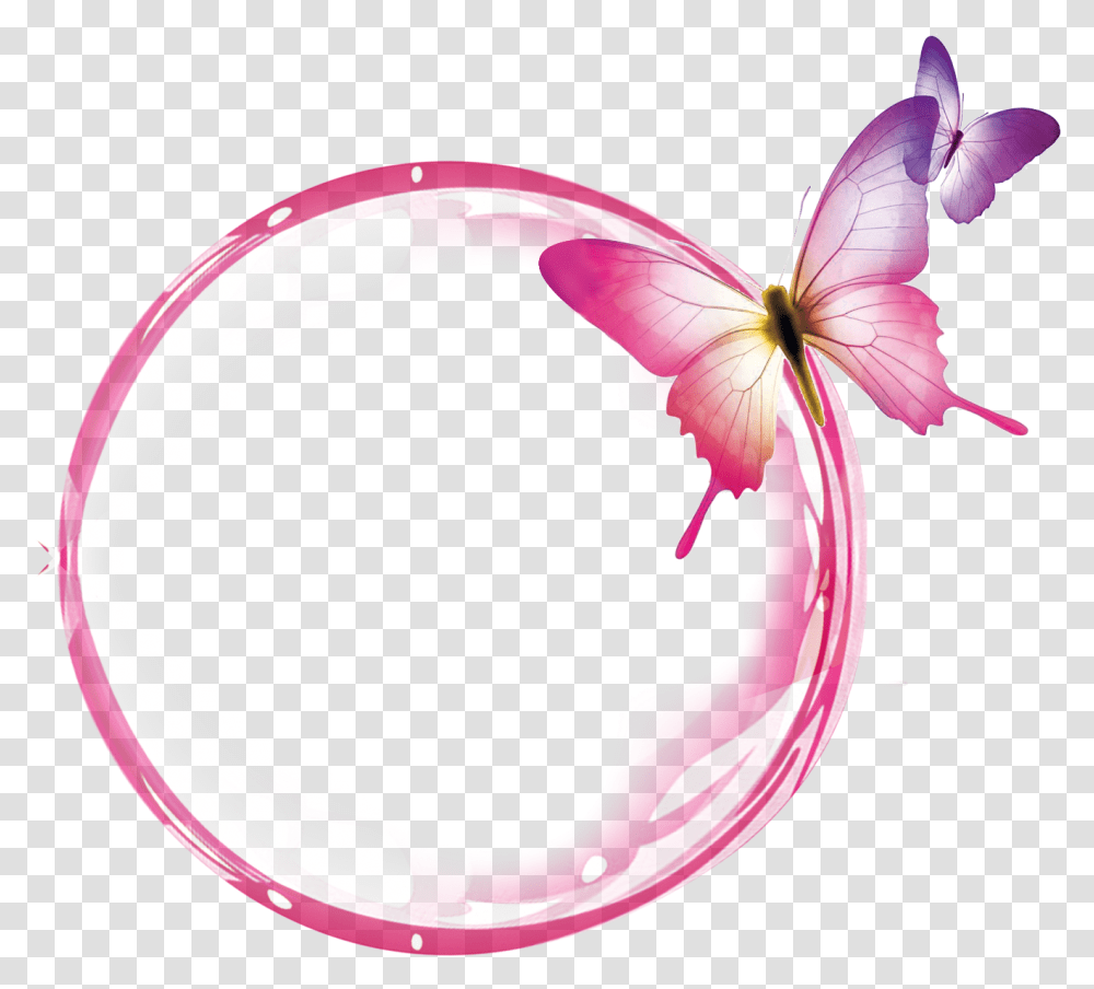 Background Pink Butterfly Clipart, Plant, Flower, Blossom, Petal Transparent Png