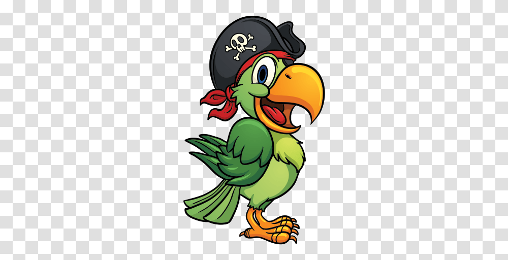 Background Pirate Parrot Clipart, Animal, Bird, Poster, Advertisement Transparent Png