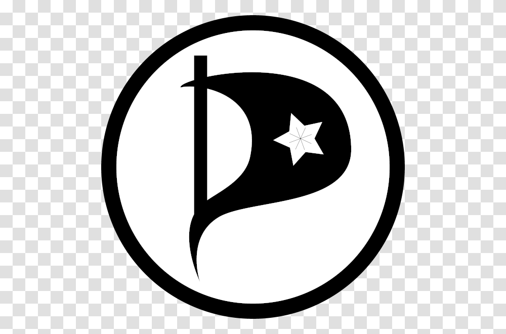 Background Pirate Party, Star Symbol, Logo, Trademark Transparent Png