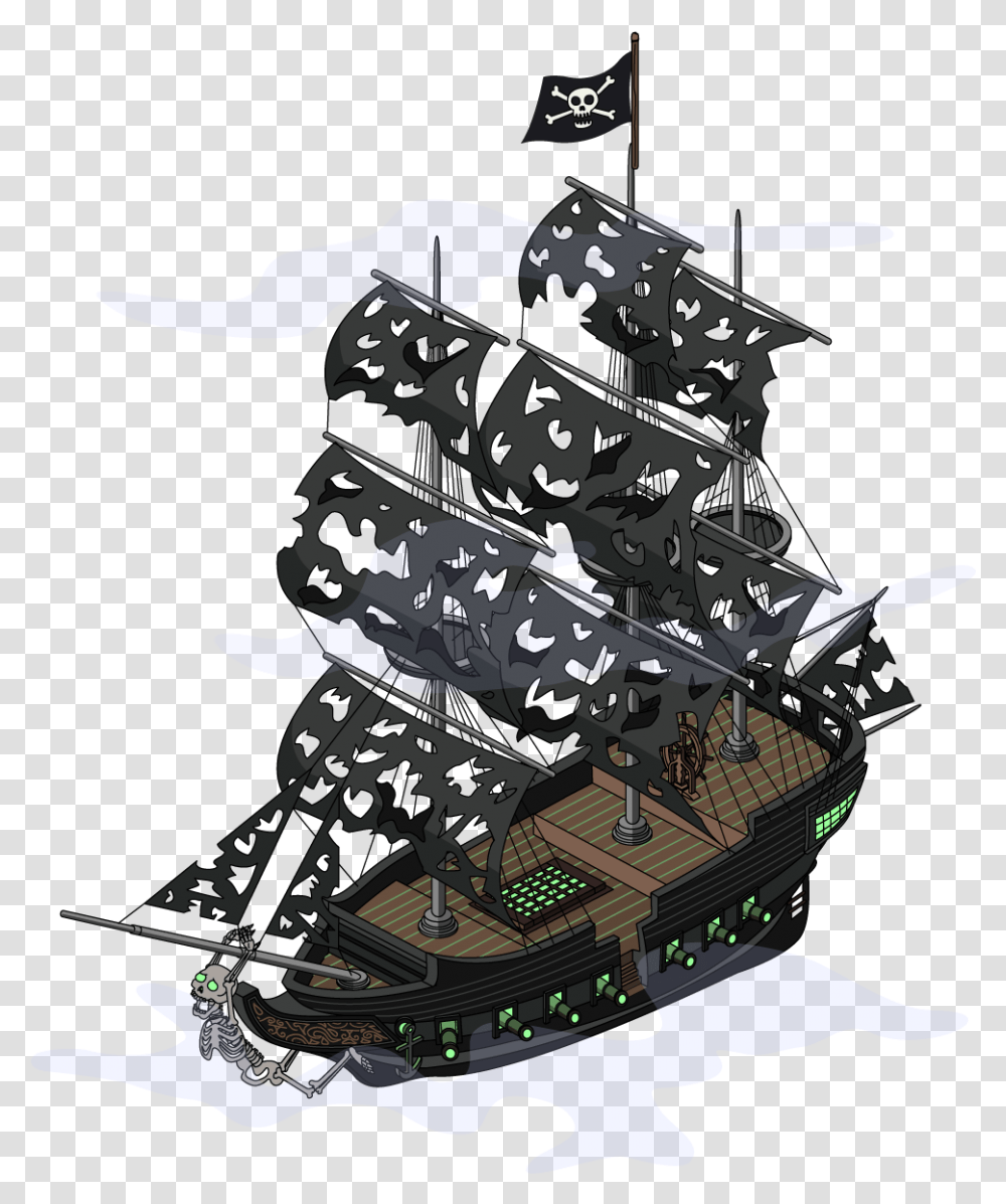 Background Pirate Ship, Vehicle, Transportation, Aircraft, Machine Transparent Png