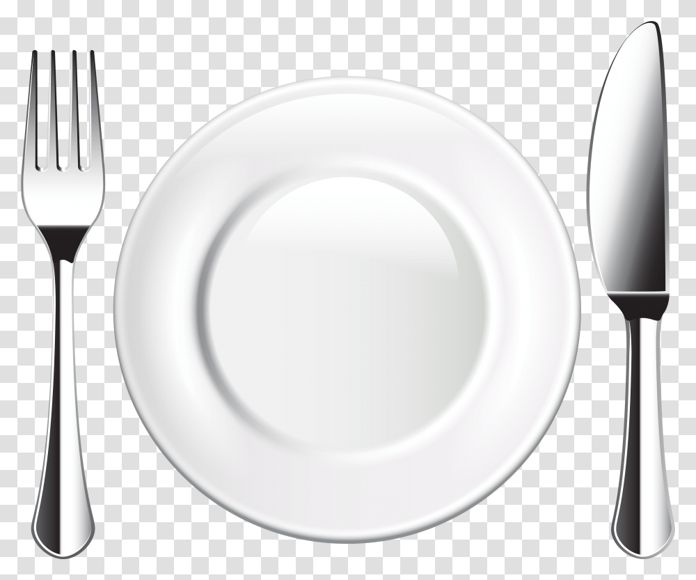 Background Plate And Fork, Cutlery, Pottery, Spoon, Porcelain Transparent Png
