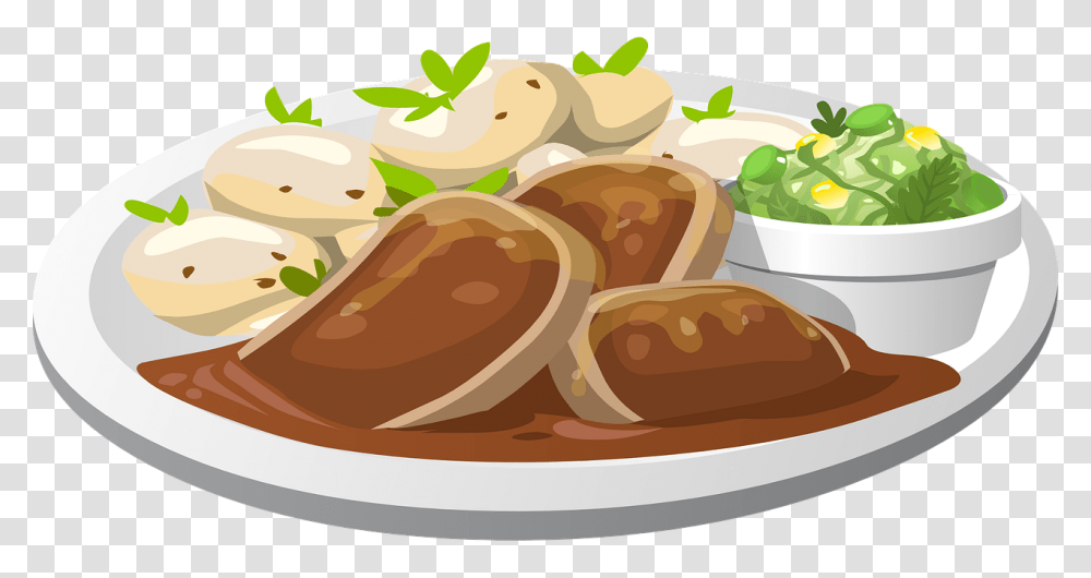 Background Plate Of Food Clipart, Meal, Dish, Birthday Cake, Bread Transparent Png