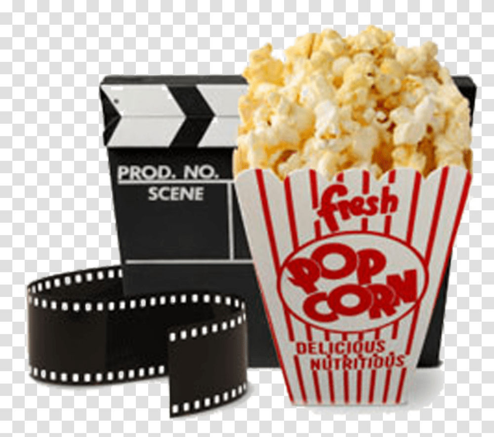Background Popcorn Cinema E Pop Corn, Food, Ketchup, Snack Transparent Png