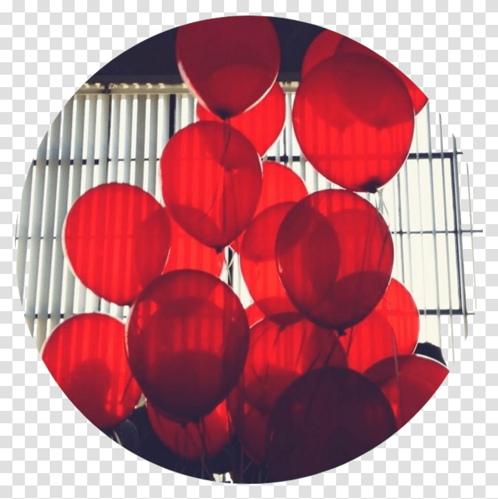 Background Red Aesthetic, Balloon Transparent Png