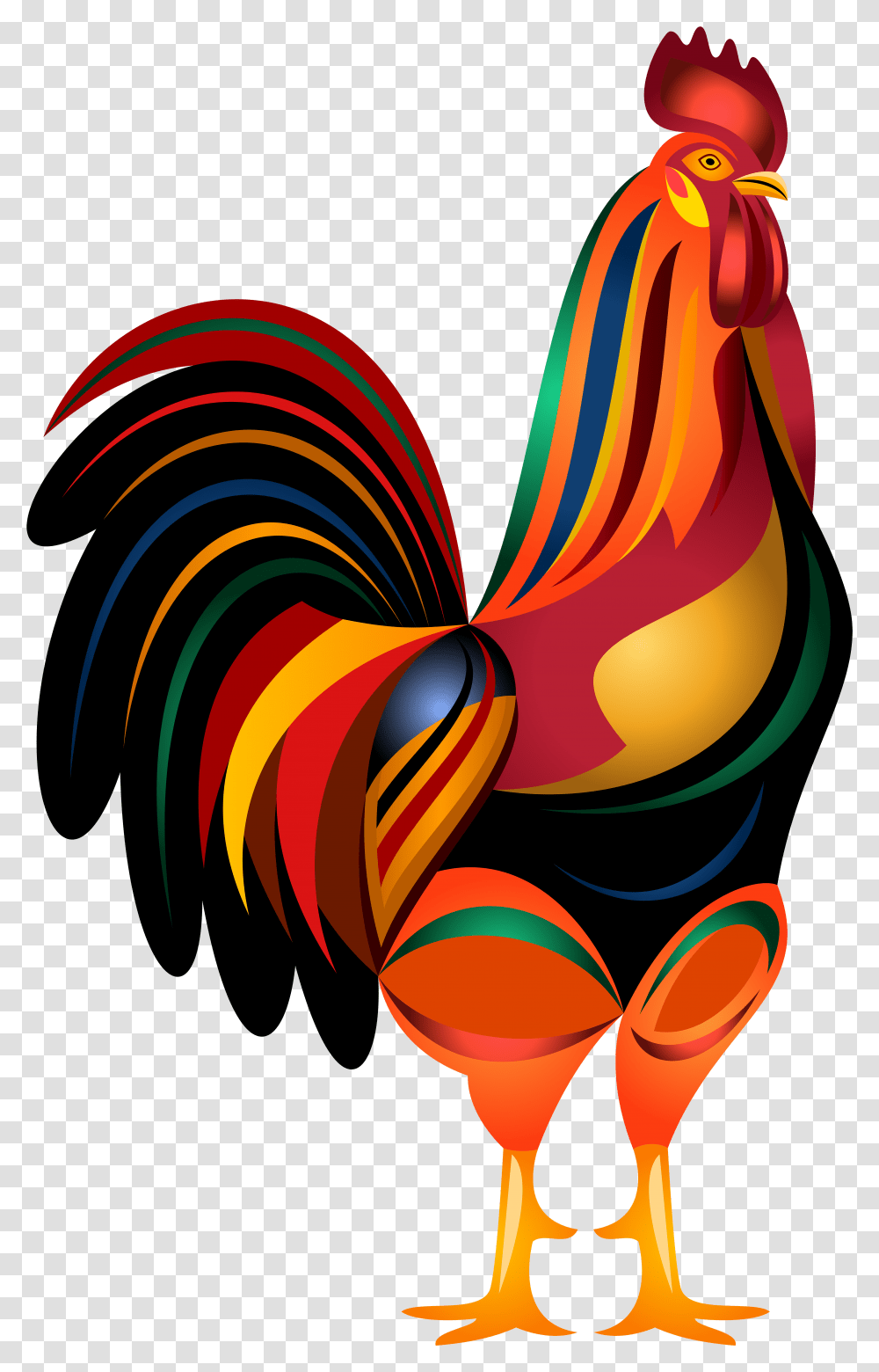 Background Rooster Clipart Chicken, Fowl, Bird, Animal, Poultry Transparent Png