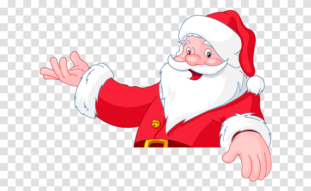 Background Santa Clipart Santa Claus, Person, Elf, Hand, Graphics Transparent Png