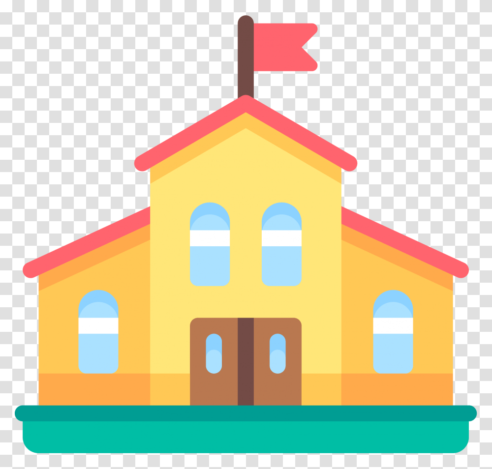 Background School Icon, Architecture, Building, Church, Neighborhood Transparent Png