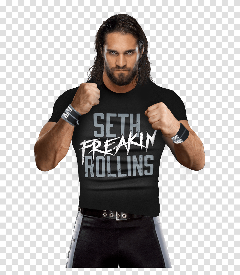 Background Seth Rollins, Person, Sleeve, Hand Transparent Png