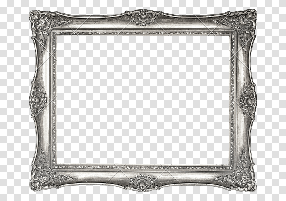 Background Silver Frame, Architecture, Building, Screen, Electronics Transparent Png