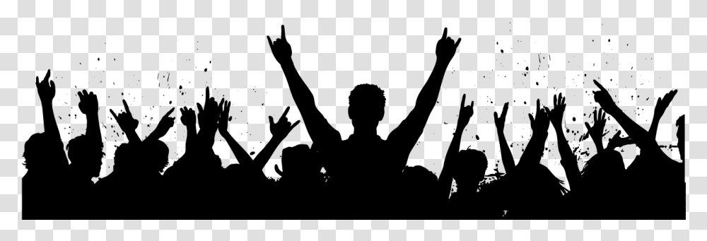 Background Snackrilege Backgroundcrowd People Hands Up, Person, Human, Silhouette, Worship Transparent Png
