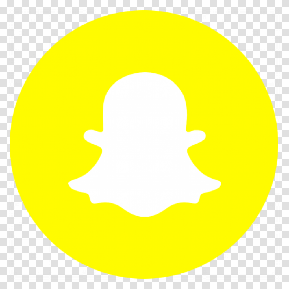 Background Snapchat Logo In Circle, Outdoors, Nature, Light, Sun Transparent Png