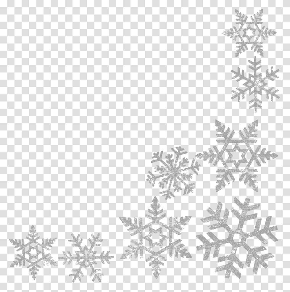 Background Snowflake Frame, Plot, Plan, Diagram Transparent Png