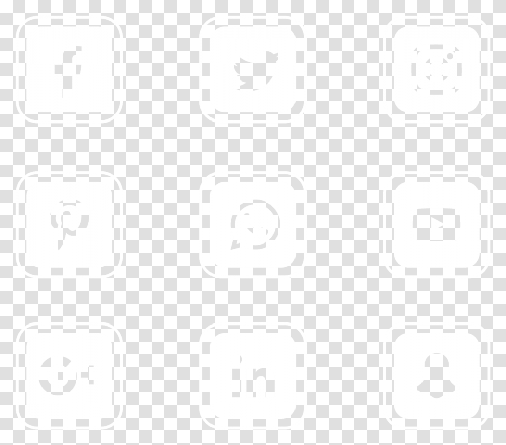Background Social Media Icons Vector, Number, Electronics Transparent Png