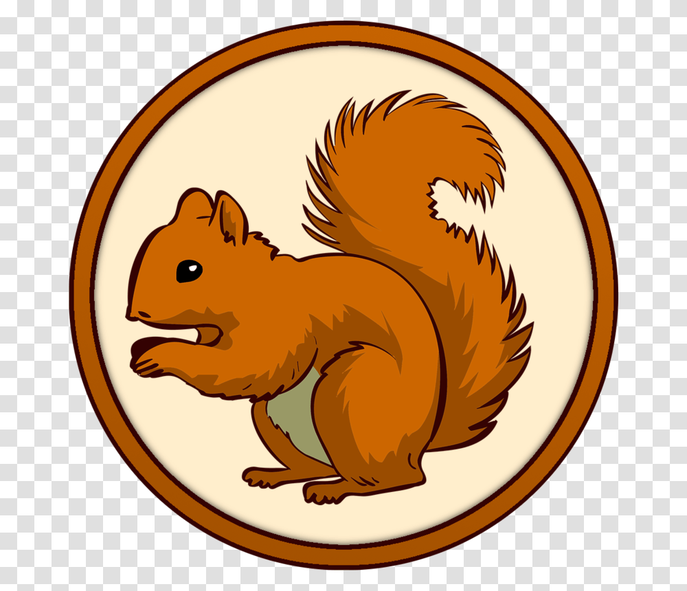 Background Squirrel Clipart, Rodent, Mammal, Animal, Label Transparent Png