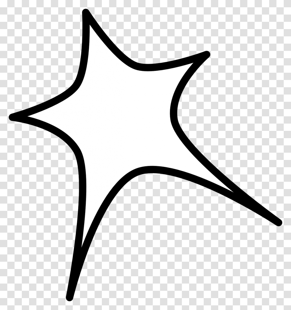 Background Star Black And White, Star Symbol Transparent Png