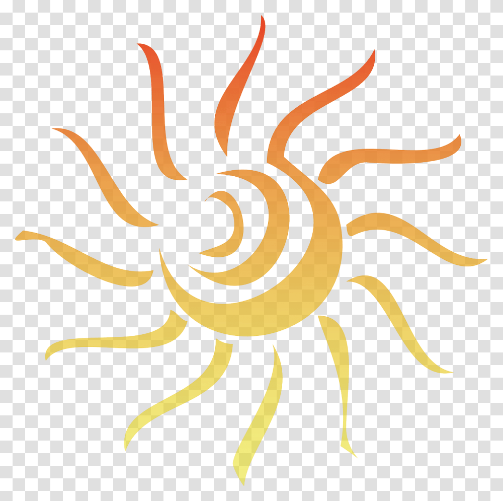 Background Sun Clipart, Logo, Lobster, Seafood Transparent Png