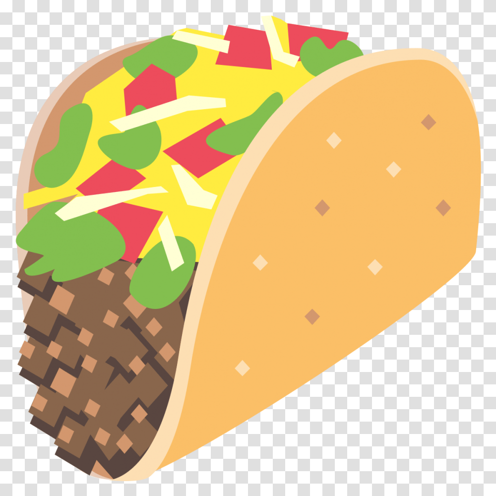 Background Taco Emoji, Food Transparent Png