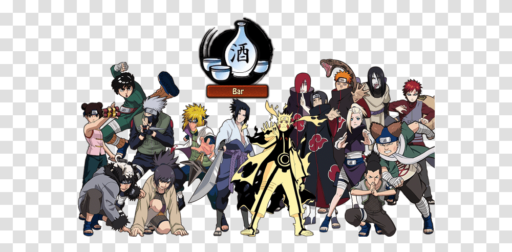 Background - Anime Ninja Naruto All Characters, Person, Human, Helmet, Clothing Transparent Png