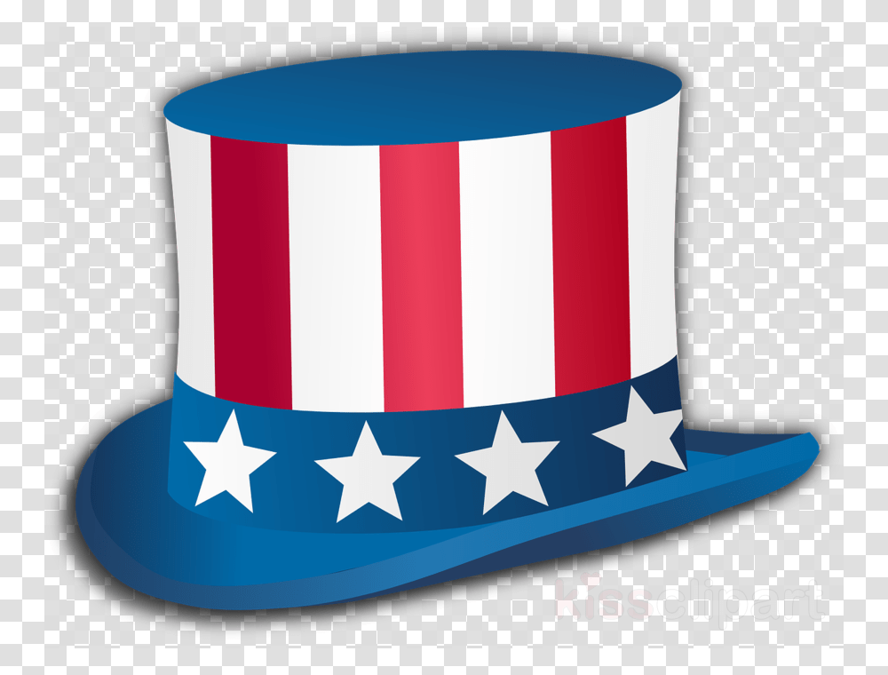 Background Uncle Sam Hat Clipart, Apparel, Party Hat, Flag Transparent Png