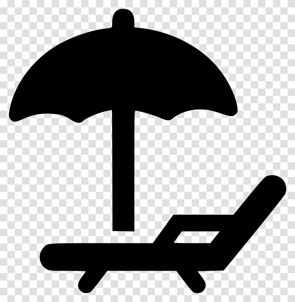 Background Vacation Icon, Silhouette, Umbrella, Canopy, Patio Umbrella Transparent Png