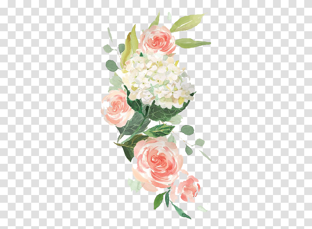 Background Watercolor Flower Background Watercolour Flowers, Plant, Blossom, Rose, Geranium Transparent Png