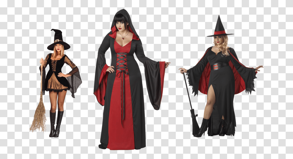 Background Witch Sexy Witch Red Costume, Apparel, Person, Human Transparent Png