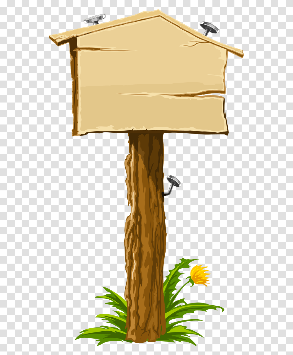 Background Wooden Sign Post, Plant, Scroll, Bird, Animal Transparent Png