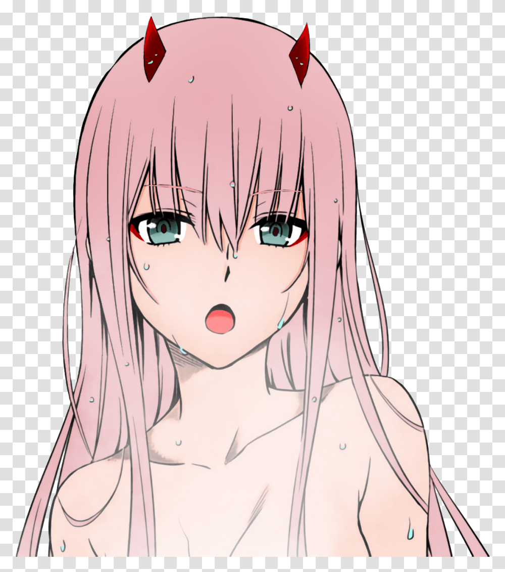 Background Zero Two, Manga, Comics, Book, Person Transparent Png