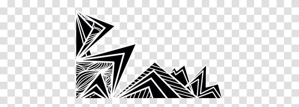 Backgroundaesthetic Shapes Shape Triangle Background Icon Overlays, Stencil Transparent Png