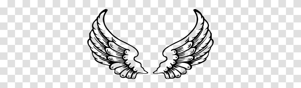 Backgrounds Tattoos Wings, Gray, World Of Warcraft Transparent Png