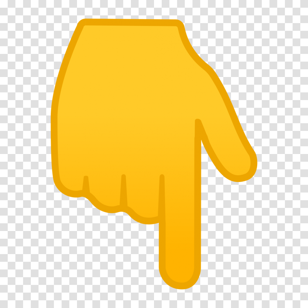Backhand Index Pointing Down Icon Noto Emoji People Bodyparts, Number, Logo Transparent Png