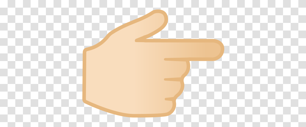 Backhand Index Pointing Right Emoji With Light Skin Dito Destra Emoji, Text, Axe, Tool, Wrist Transparent Png