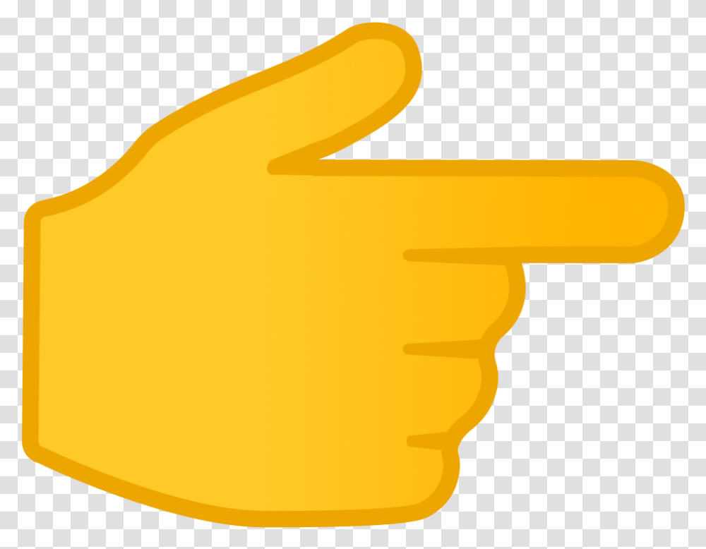 Backhand Index Pointing Right Icon Finger Pointing Right Emoji, Key, Axe, Tool Transparent Png