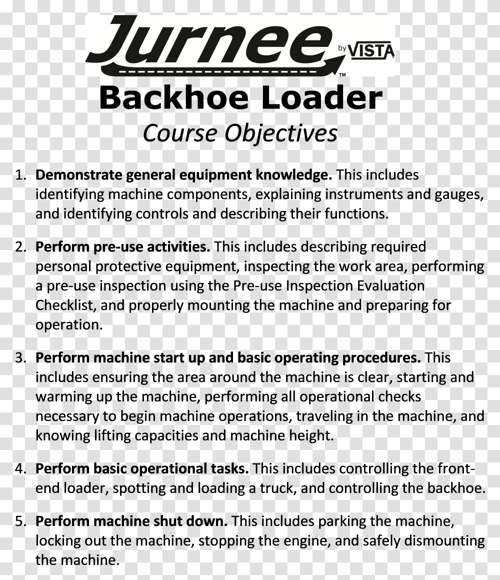 Backhoe Loader Training Tractor Loader Backhoe Safety Training Checklist Printing Materials, Crowd, Outdoors Transparent Png
