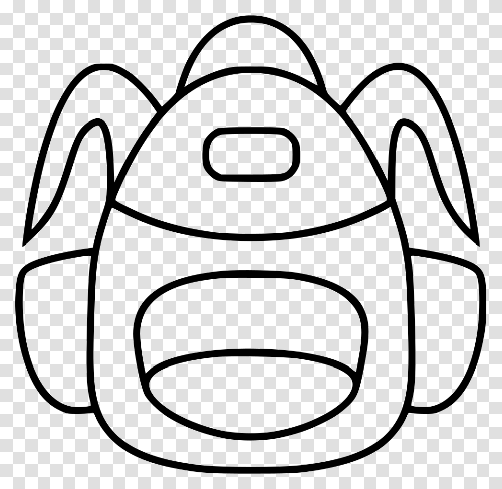 Backpack 2nd Grade Coloring Thanksgiving, Pottery, Grenade, Bomb, Weapon Transparent Png