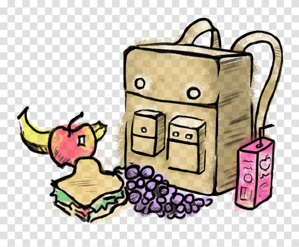 Backpack Blessing Clipart, Drawing, Label, Luggage Transparent Png