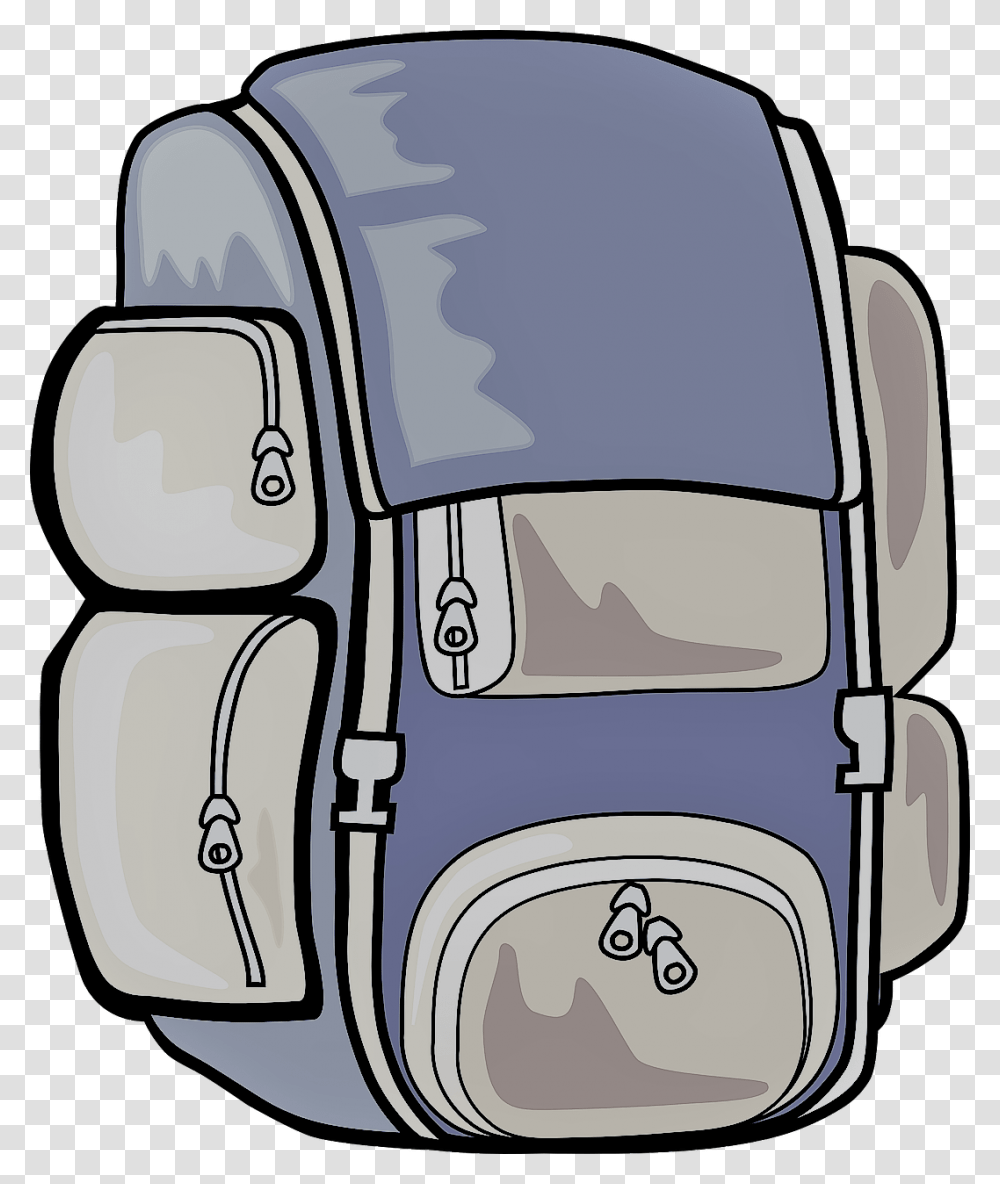 Backpack Clip Art, Bag, Luggage Transparent Png