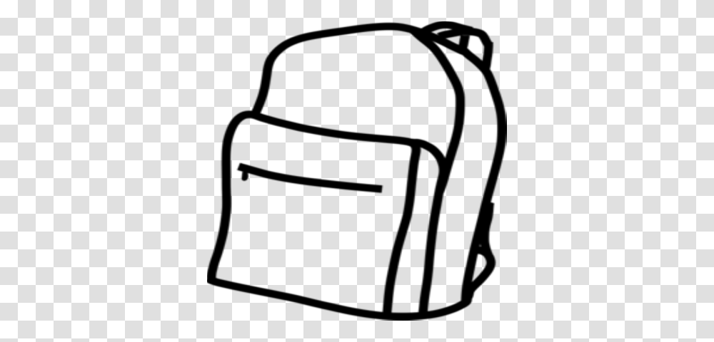 Backpack Clipart Black And White, Gray, World Of Warcraft Transparent Png