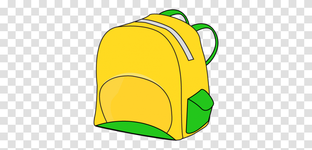 Backpack Clipart Yellow Backpack, Bag, Baseball Cap, Hat Transparent Png