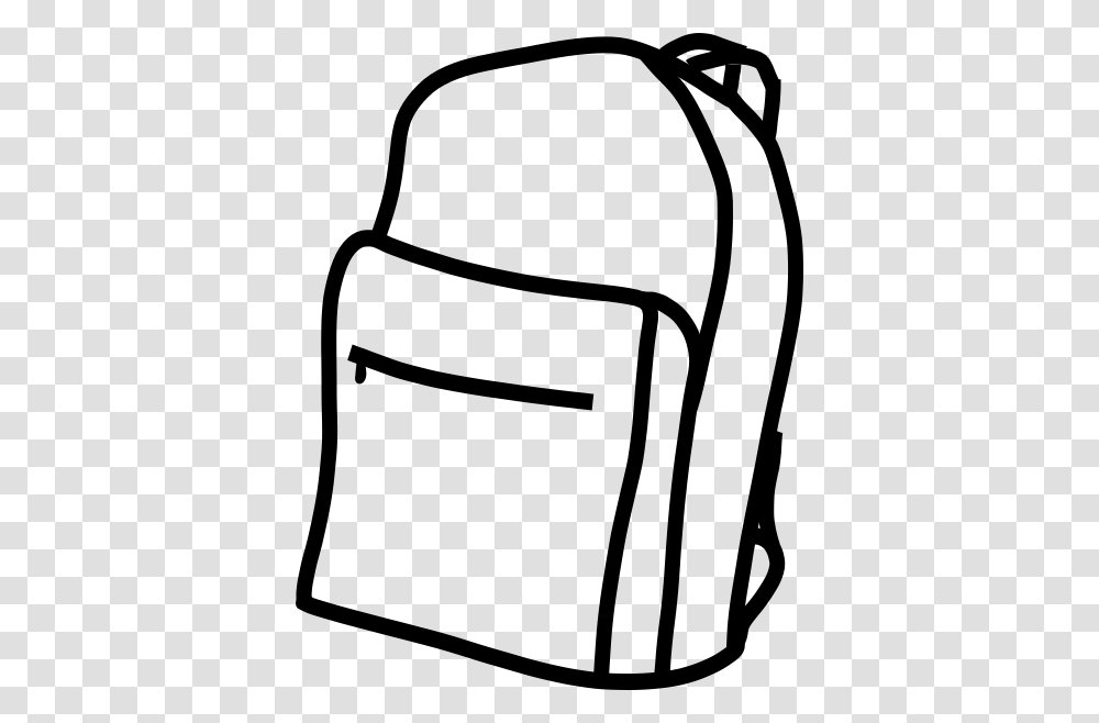 Backpack Coloring, Bag, Stencil Transparent Png