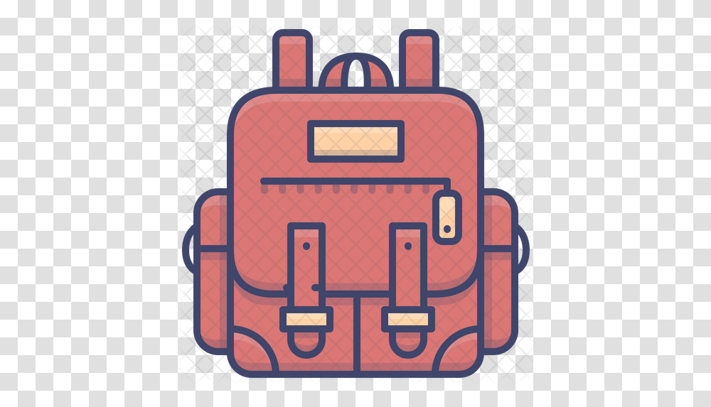 Backpack Icon Clip Art, Road Sign, Symbol, Bag, Briefcase Transparent Png