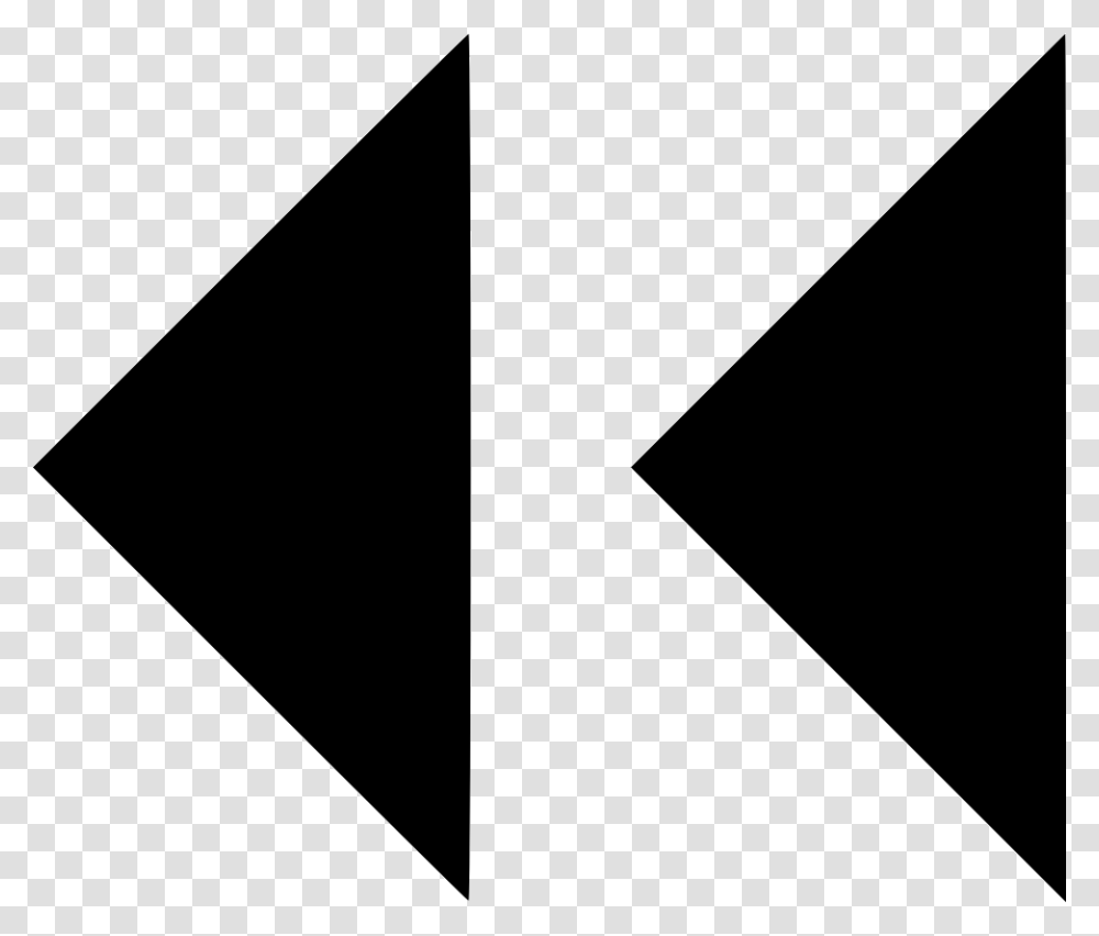 Backward Arrows Triangle, Label, Rug Transparent Png