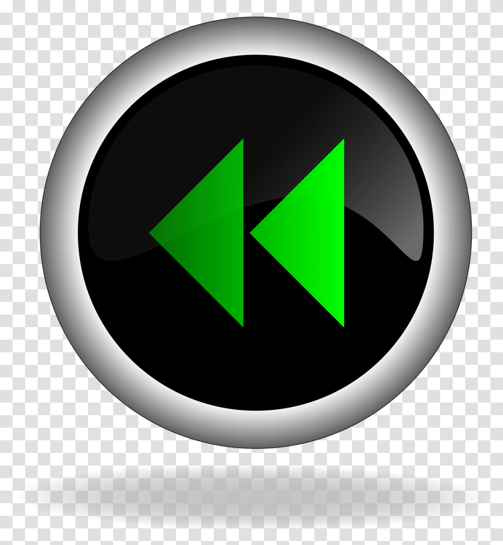 Backwards Button Icon Back Web Internet Control Button, Electronics, Triangle Transparent Png