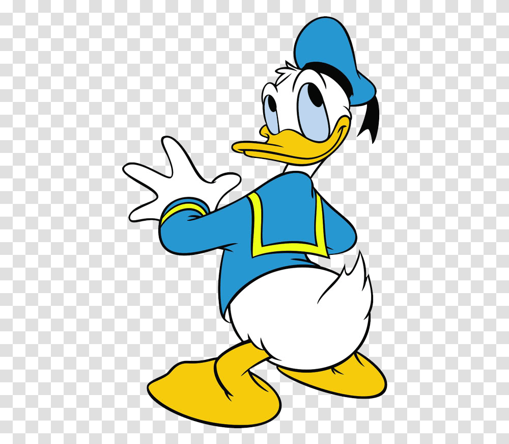 Backwards Donald Donald Duck Backwards, Animal, Bird, Waterfowl, Goose Transparent Png