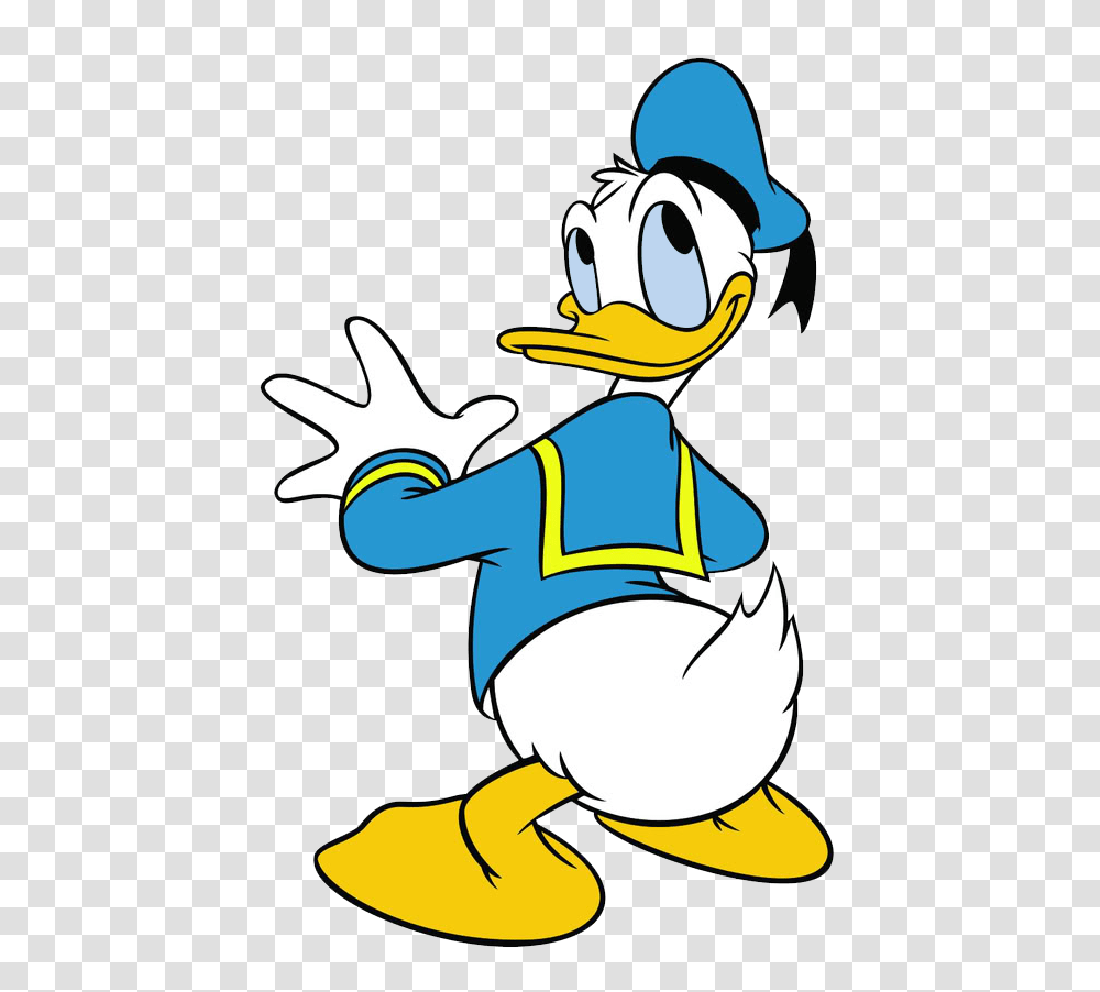 Backwards Donald Donald Duck Donald Duck Disney, Label Transparent Png