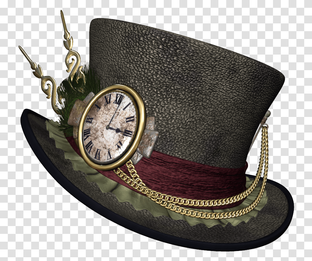 Backwards Hat Steampunk, Apparel, Clock Tower, Architecture Transparent Png