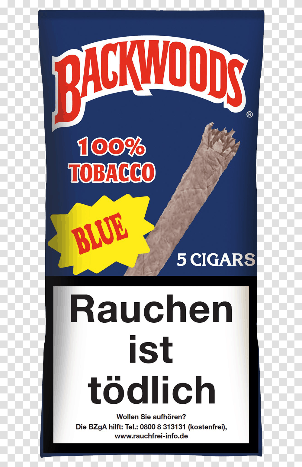 Backwoods Cigars, Poster, Advertisement, Label Transparent Png
