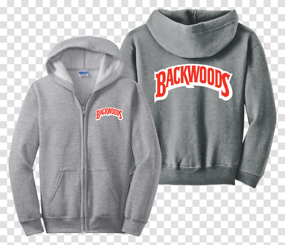 Backwoods Nf Zip Up Hoodie, Apparel, Sweatshirt, Sweater Transparent Png