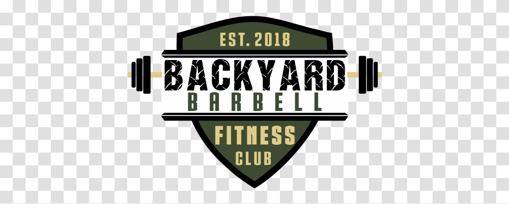 Backyard Barbell Sota Welding Back Yard Gym Logo, Text, Word, Paper, Poster Transparent Png